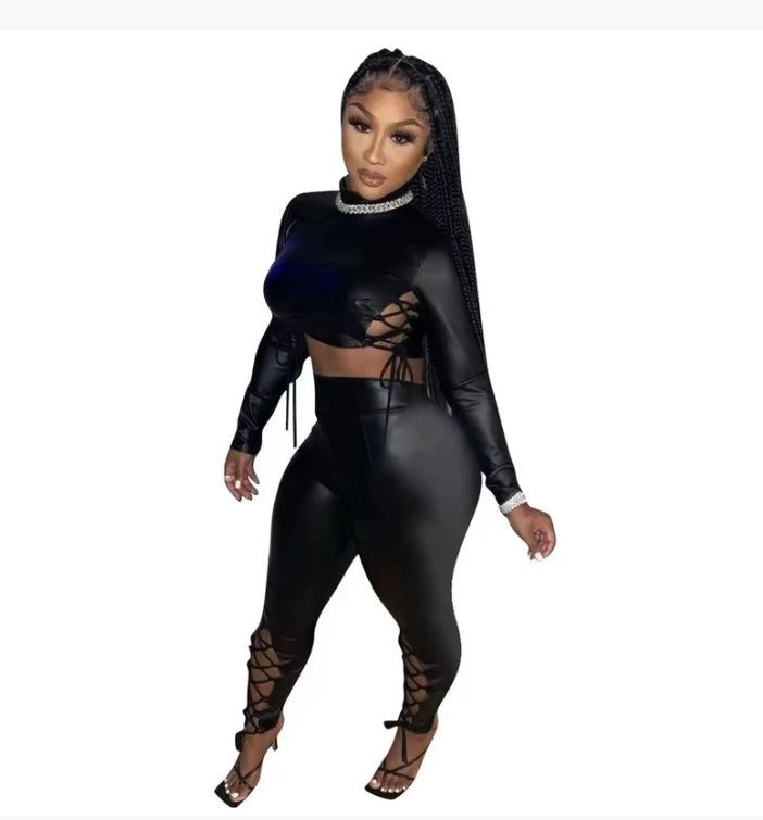 Blackout Fly Girl Set